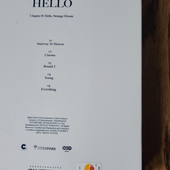 CIX Chapter Ø. Hello, Strange Dream album - Picture 2 of 2